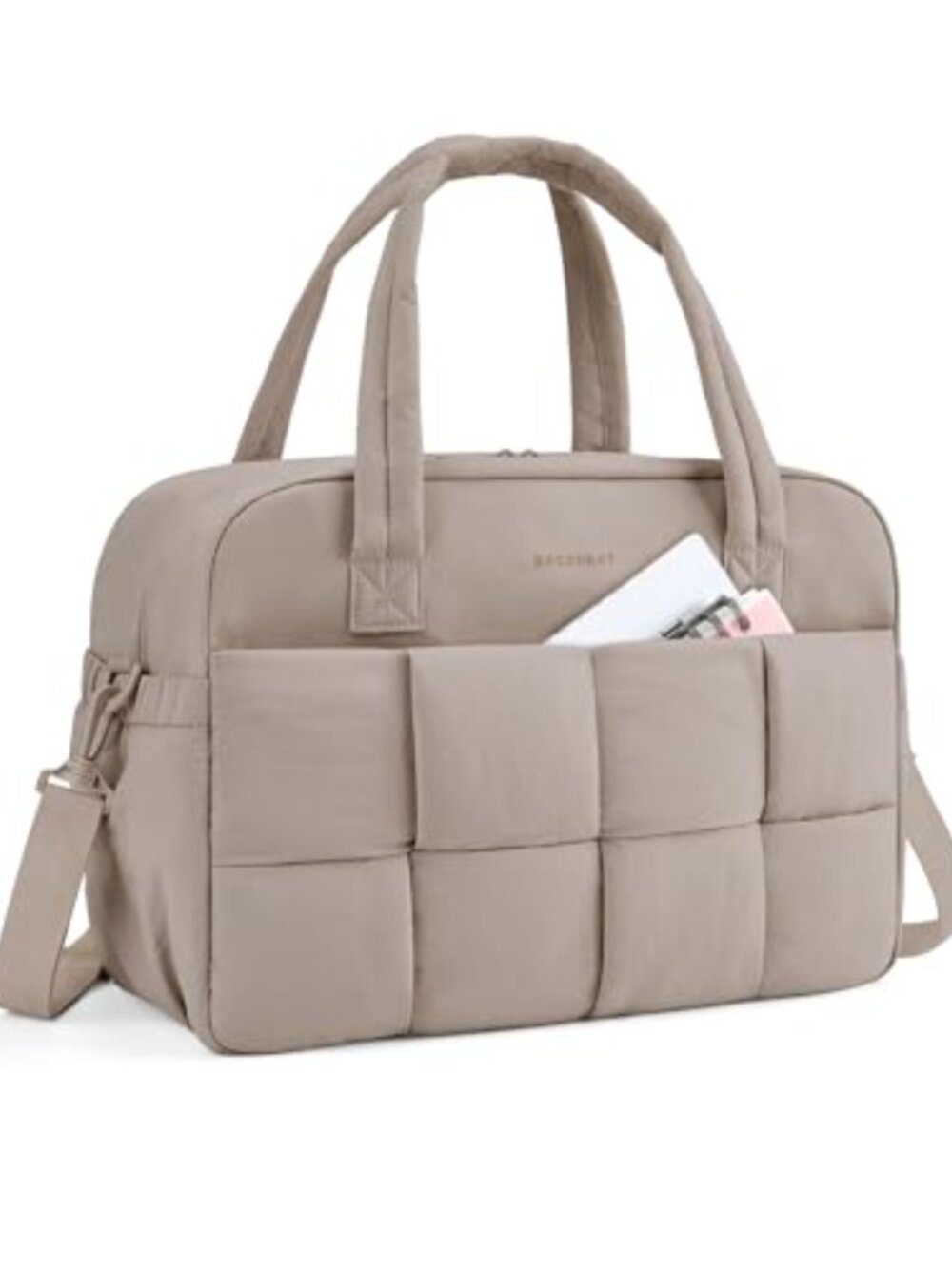 Nylon Travel Duffel Bag 29L Water Resistant Gym Weekender Puffer